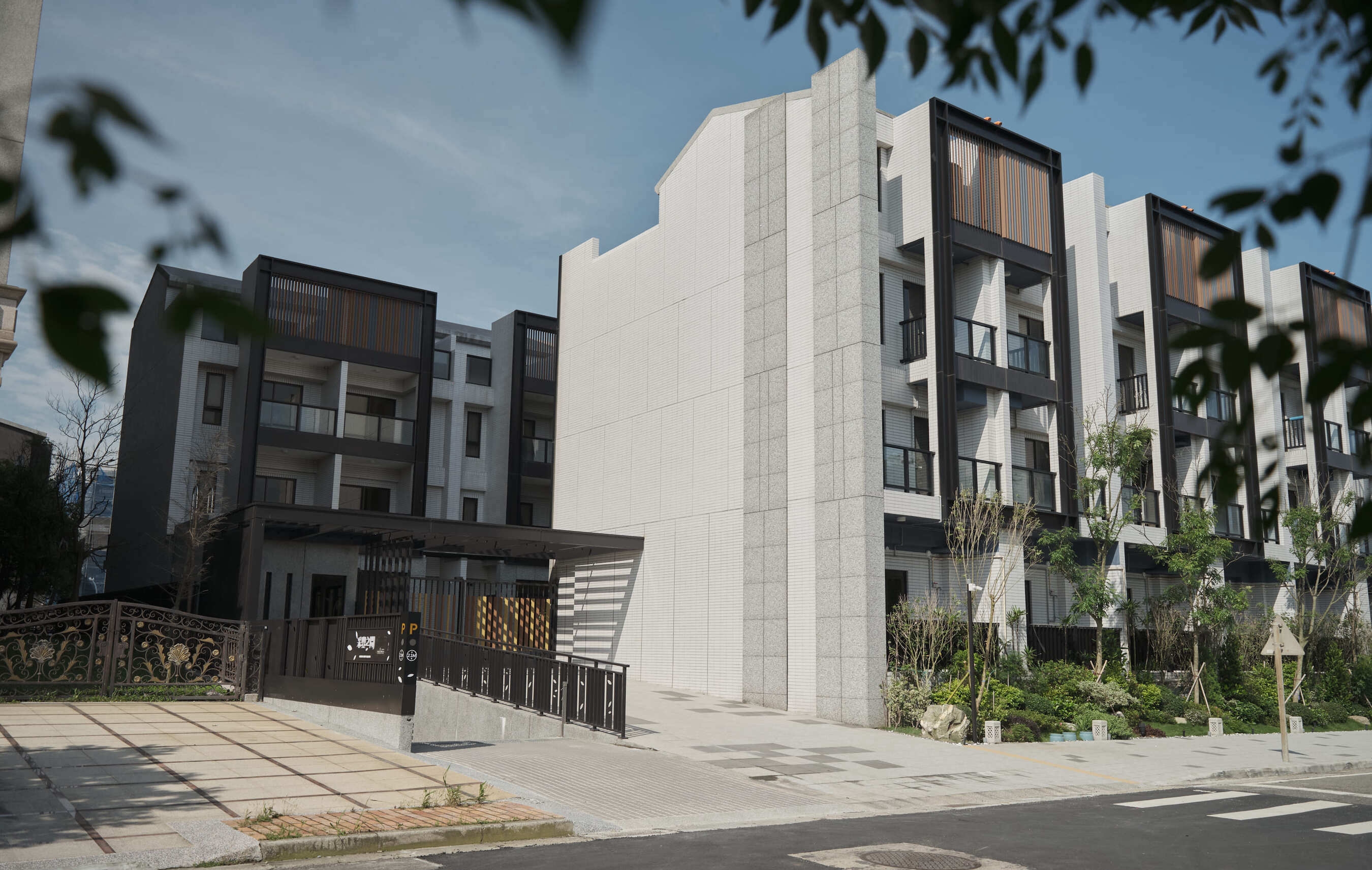 人車分道，遊園別墅