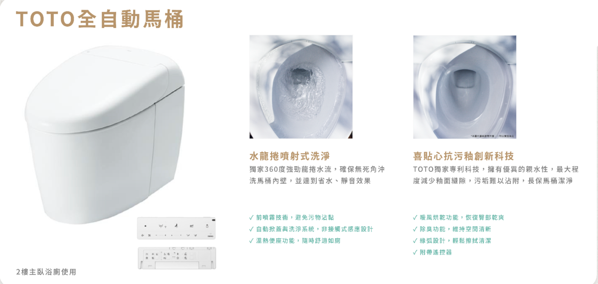 逸安莊園-全自動馬桶